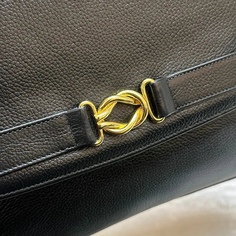 jw386-gucci-vintage-black-caviar-leather-shoulder-bag