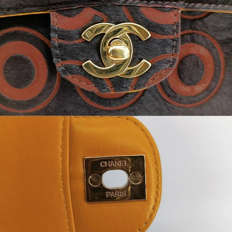 js007-chanel-vintage-brown-pony-hair-lambskin-classic-flap-bag