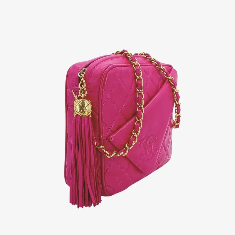 js171-chanel-vintage-pink-lambskin-quilted-camera-bag