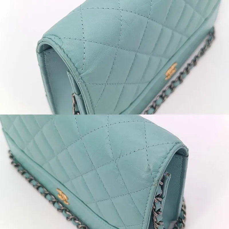 c313-chanel-light-green-calfskin-gabrielle-wallet-on-chain