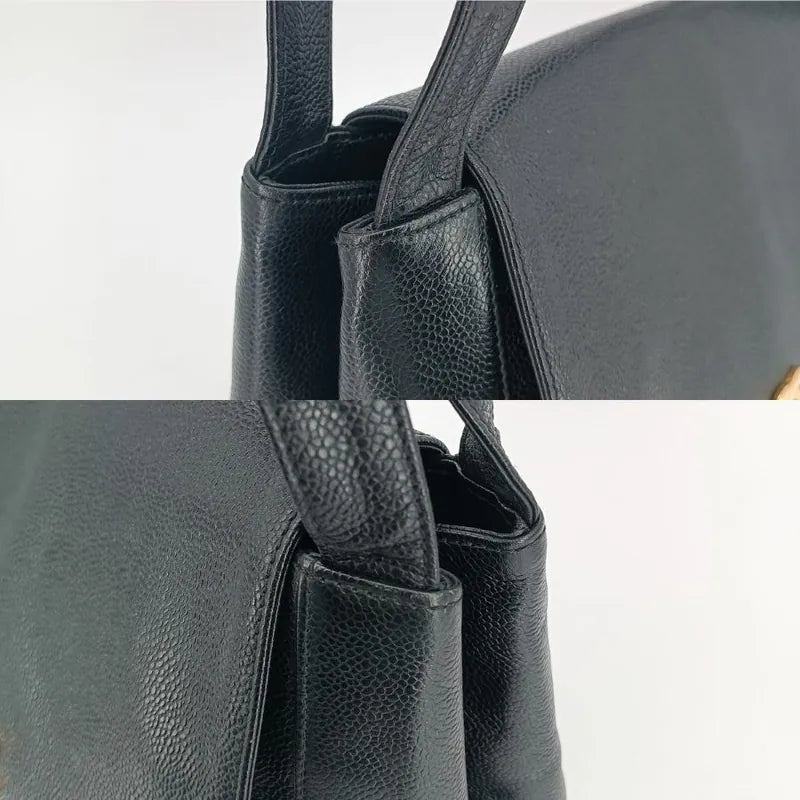 rb615-chanel-vintage-black-caviar-leather-shoulder-bag