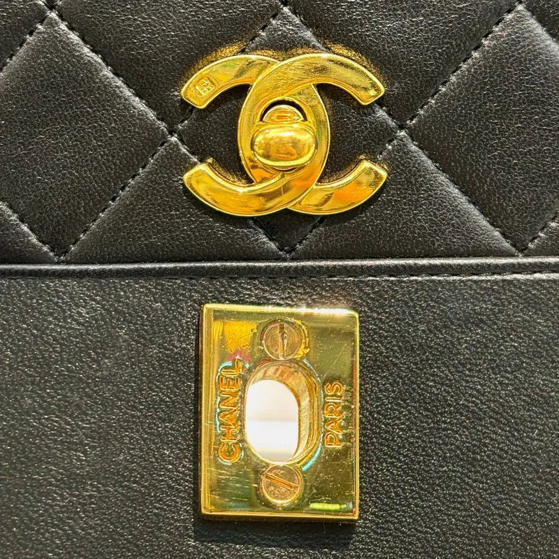 rc582-chanel-vintage-black-lambskin-trapezoid-flap-bag
