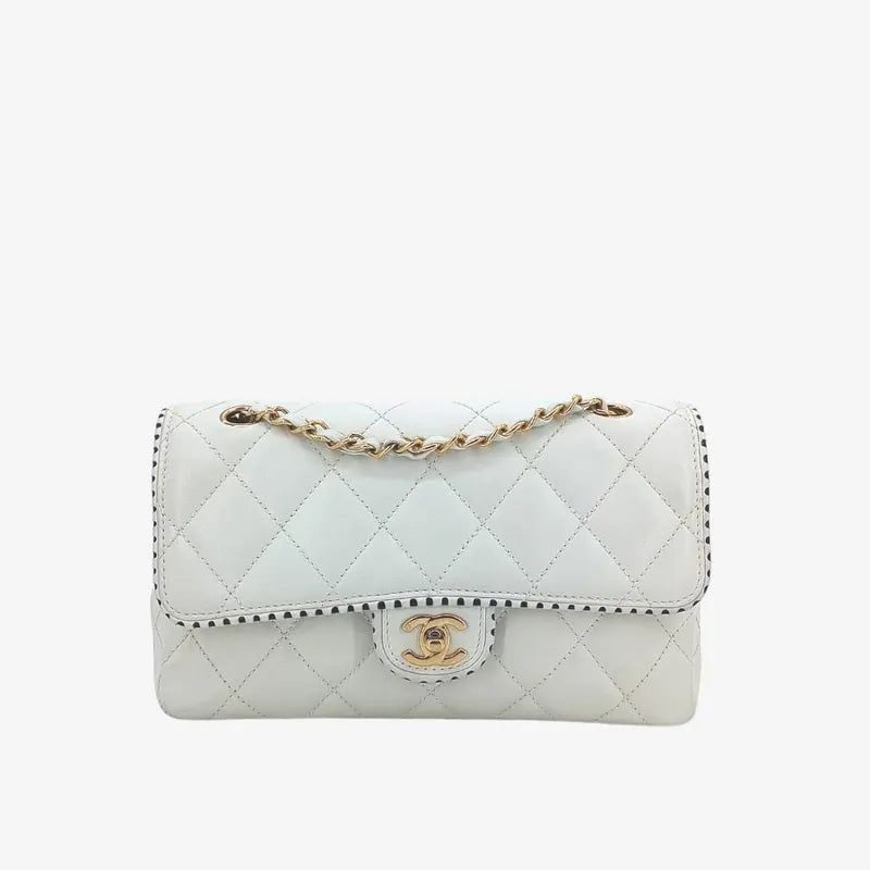 ra166-chanel-vintage-white-lambskin-25cm-flap-bag