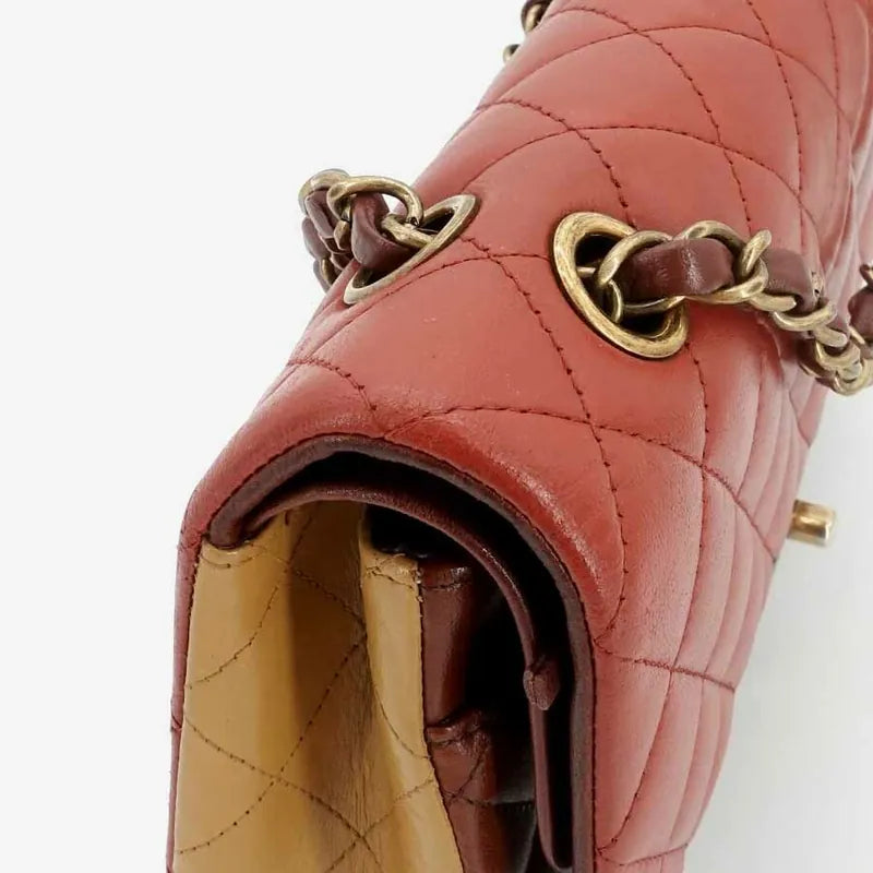 jr732-chanel-red-yellow-dkred-lambskin-25cm-classic-flap-bag