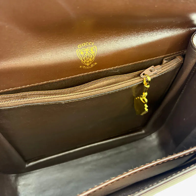 rc984-gucci-vintage-brown-leather-shoulder-bag