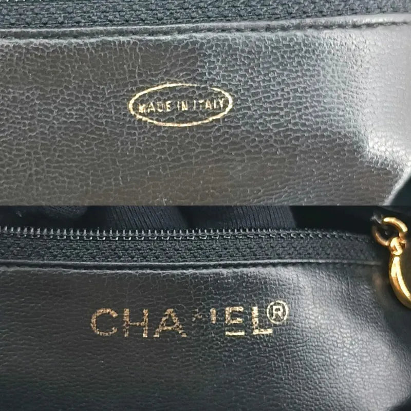 jt031-chanel-vintage-black-caviar-leather-embossed-logo-tote-bag
