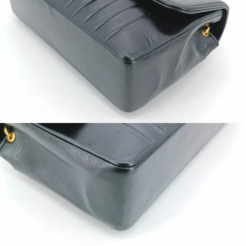 ra345-chanel-vintage-black-lambskin-vertical-flap-bag