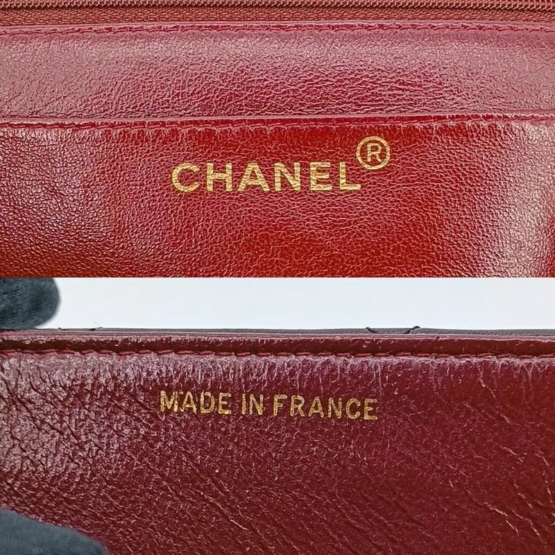 jt228-chanel-vintage-black-lambskin-qulited-flap-bag