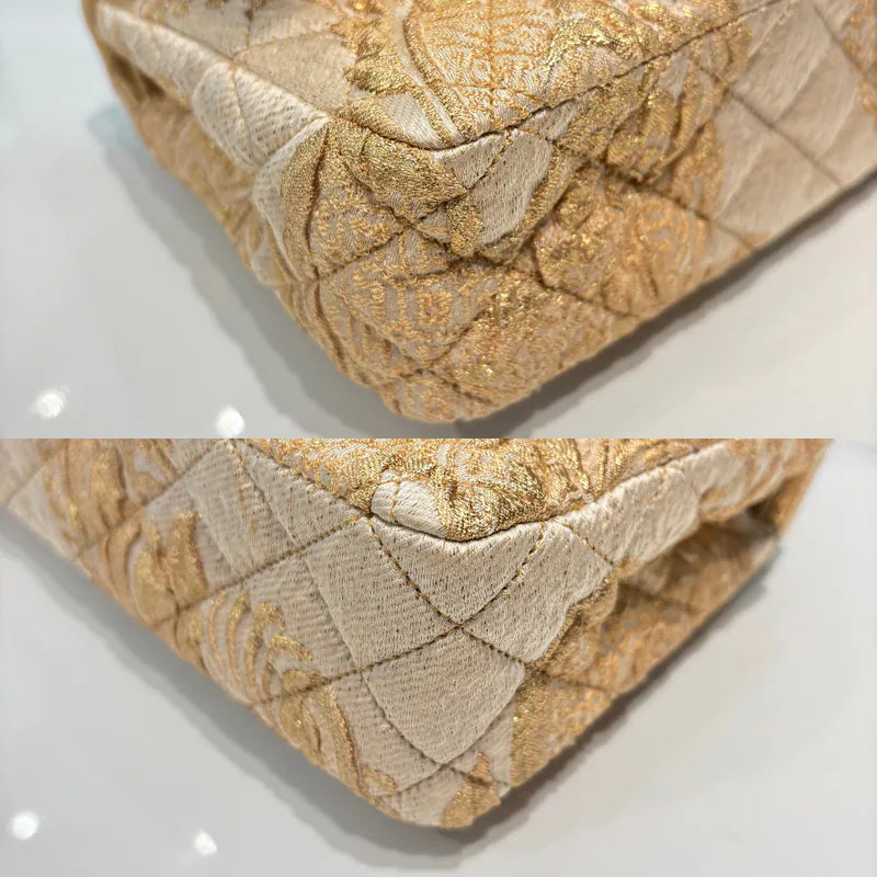 c536-chanel-bicolor-gold-ivory-canvas-25cm-classic-flap-bag