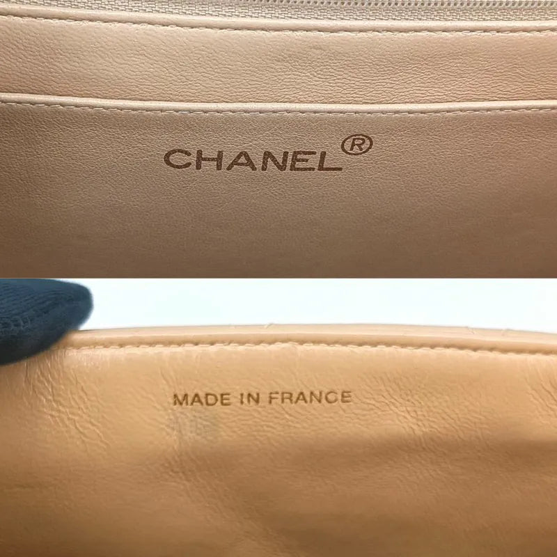 jt426-chanel-vintage-beige-lambskin-quilted-flap-bag