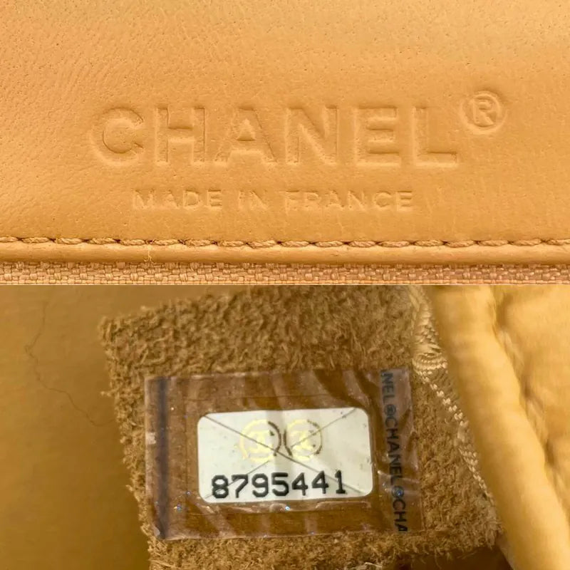 jw356-chanel-vintage-beige-lambskin-chocolate-bar-flap-bag
