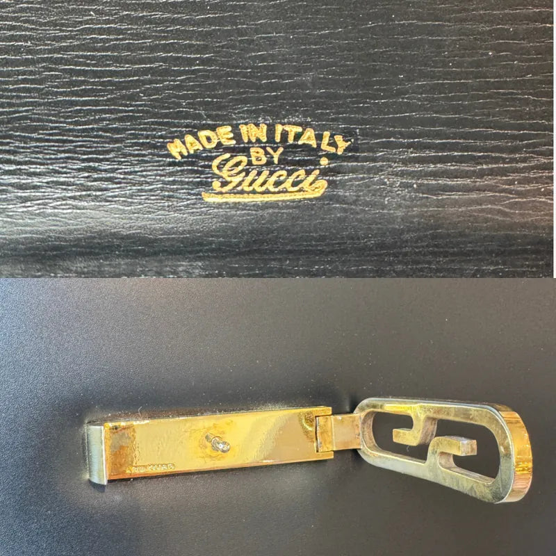 jw375-gucci-vintage-black-box-leather-shoulder-bag