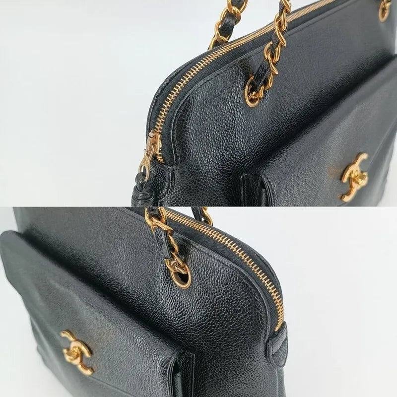 jt142-chanel-vintage-black-caviar-leather-tote-bag