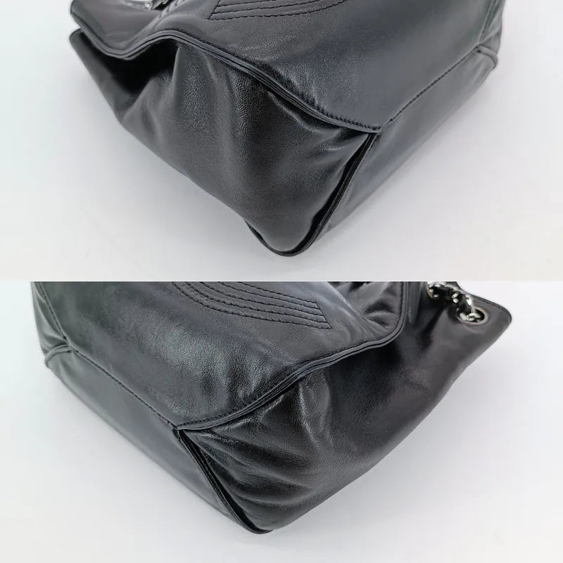 ra992-chanel-vintage-black-lambskin-bucket-bag