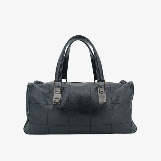 jah170-chanel-vintage-black-caviar-leather-handbag