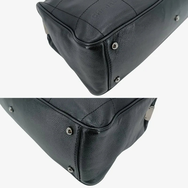 jah170-chanel-vintage-black-caviar-leather-handbag