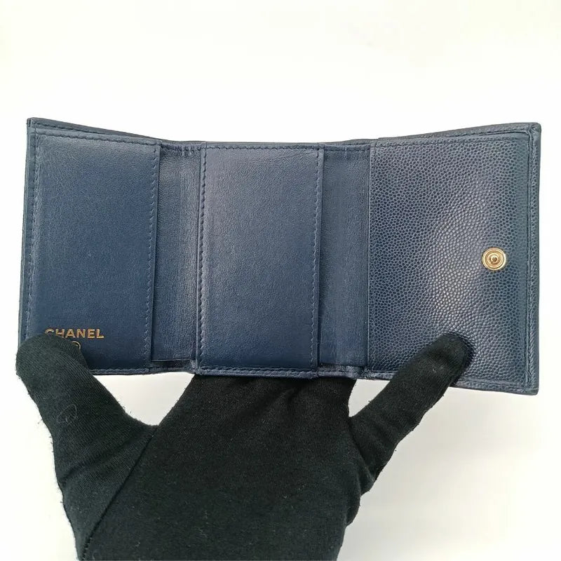 js664-chanel-navy-caviar-leather-classic-small-flap-wallet