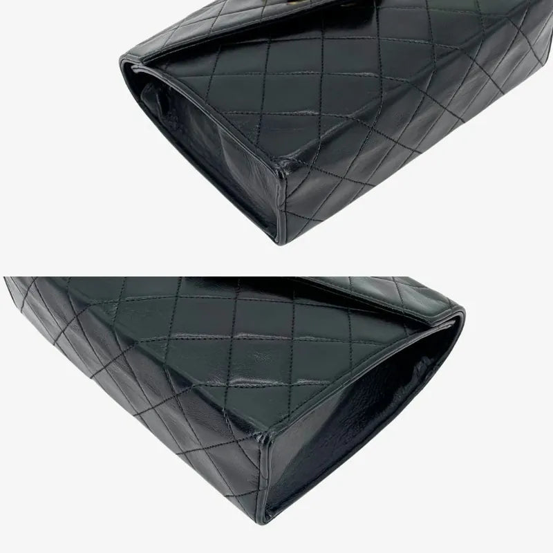 c558-chanel-vintage-black-lambskin-big-cc-pointed-flap-bag