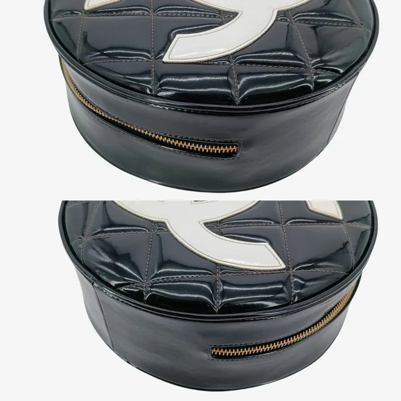 sh021-chanel-vintage-black-patent-leather-round-vanity-handbag