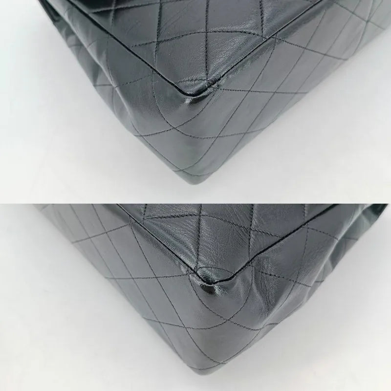 jah169-chanel-vintage-black-lambskin-jumbo-classic-flap-bag