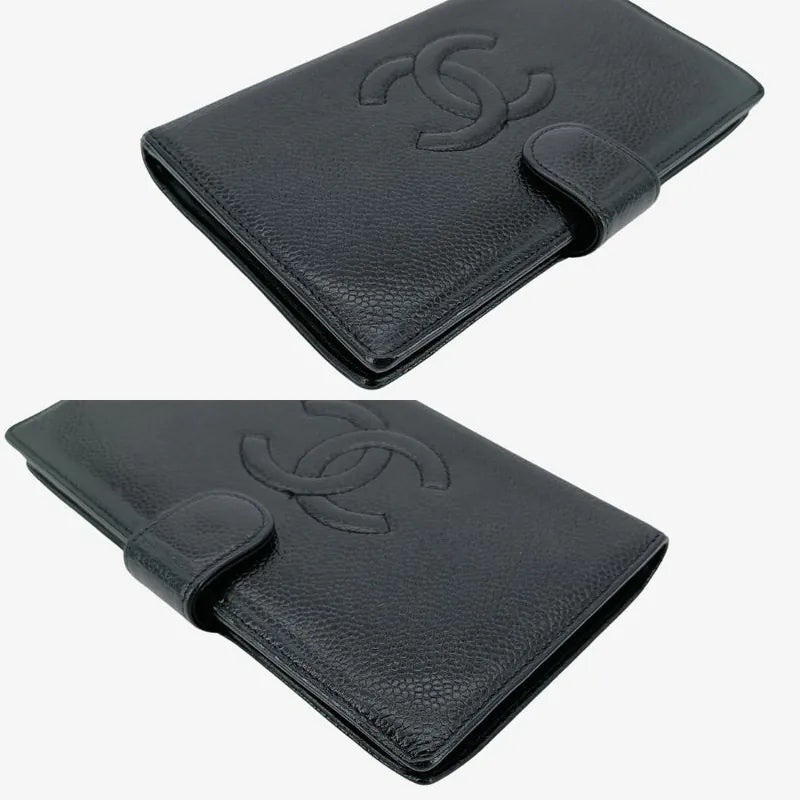 jr513-chanel-black-caviar-leather-wallet