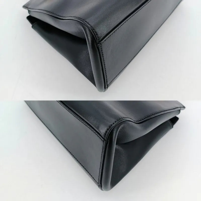 ju278-gucci-black-leather-nimfair-bamboo-shoulder-bag