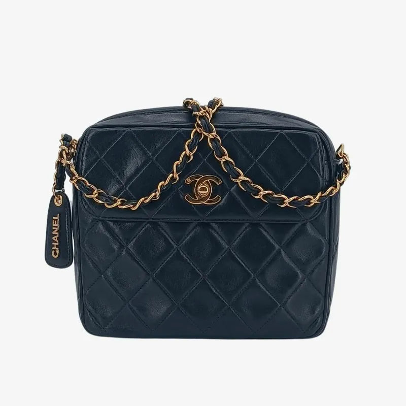 jt517-chanel-vintage-black-lambskin-quilted-camera-bag