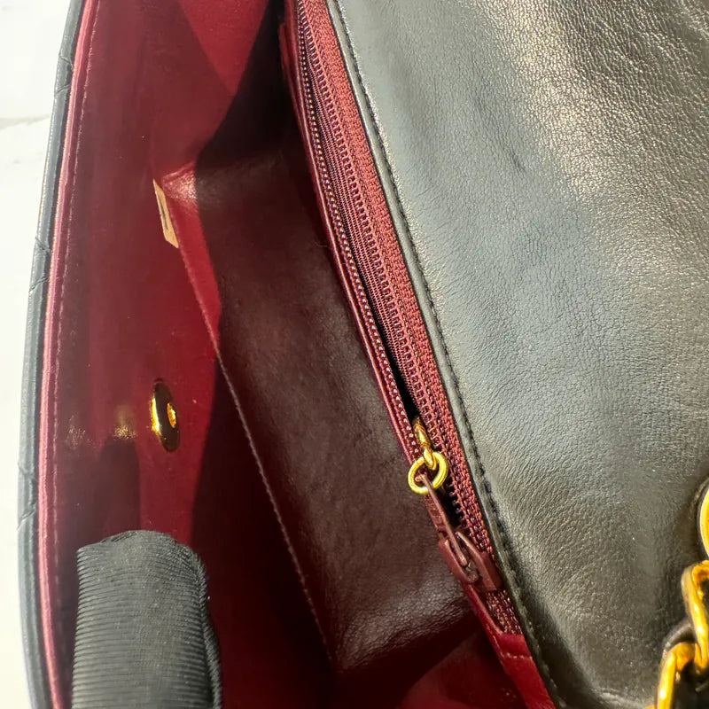 rc581-chanel-vintage-black-lambskin-classic-mini-flap-bag