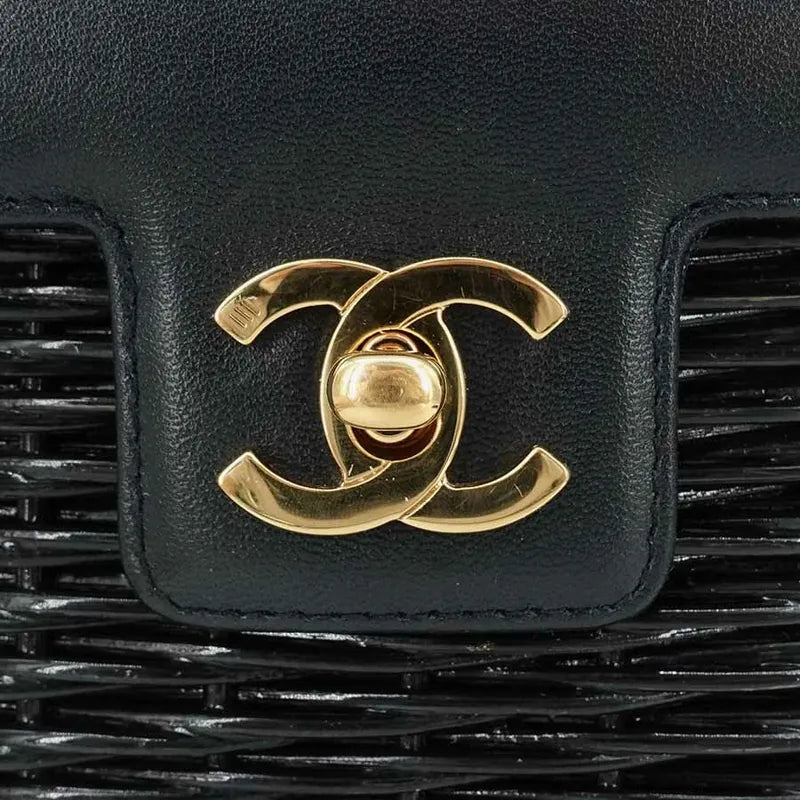 jq903-chanel-vintage-navy-rattan-flap-handbag