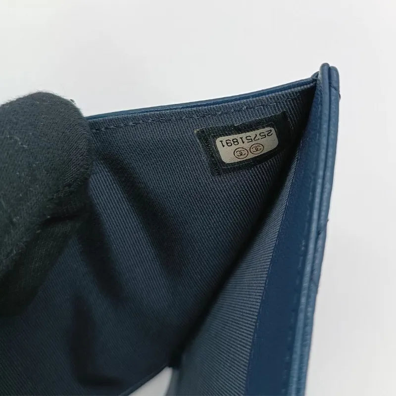 js595-chanel-blue-lambskin-classic-small-flap-wallet